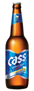 Cass Fresh Pale-Golden Lager, 640mL x 12 BTL (4.5% ABV)